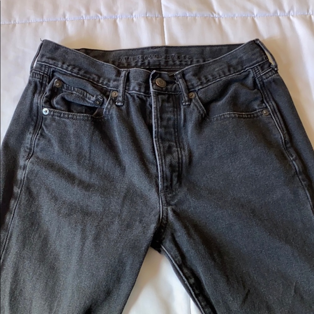 american eagle black jeans